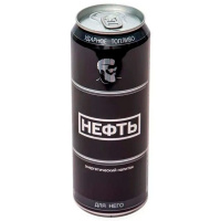 Энергетический напиток Нефть (Neft) Для него 0.45 литра, ж/б, 12 шт. в уп.