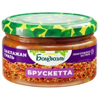 Брускетта Bonduelle Баклажан гриль 220 гр