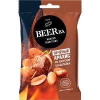 Арахис Beerka печёный со вкусом шашлыка 90 гр