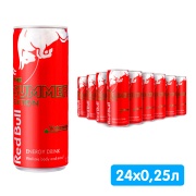 Энергетический напиток Red Bull / Ред Булл со вкусом арбуза 0.25 литра, ж/б, 24 шт. в уп.