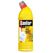 Чистящий гель для унитаза и сантехники Sanfor Лимонная свежесть 750 мл