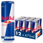 Энергетический напиток Red Bull / Ред Булл 0.473 литра, ж/б, 12 шт. в уп.