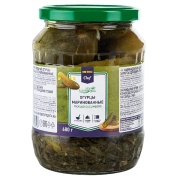 Корнишоны маринованные Metro Chef ст 680 гр