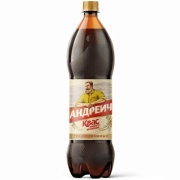 Квас Андреич Традиционный 1,5 литра, пэт, 6 шт. в уп.