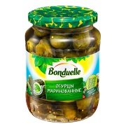 Огурцы Bonduelle маринованные отборные и хрустящие 680 гр