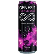Энергетический напиток Genesis Purple Star 0.45 литра, ж/б, 12 шт. в уп.