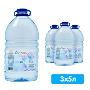 Вода OxyAqua / ОксиАква 5 литров, 3 шт. в уп.
